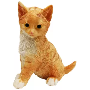 Уличный/домашний декор BESK Кошка 7×12×14 см — декоративная фигурка для сада и интерьера