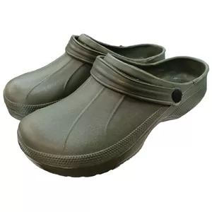 Dārza čības BESK 9113714 izm. 43 haki zaļas