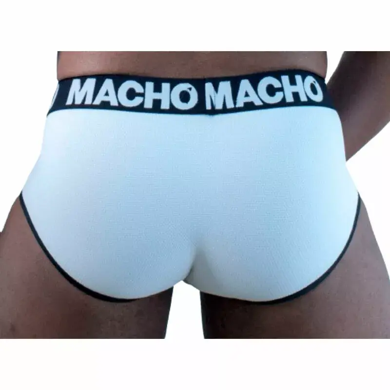Стринги Macho Underwear Slip MACHO MS30BL белые L Photo 3