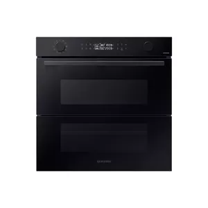 Built-in electric oven Samsung NV7B4550VAK — 76 L capacity, A+ energy, black, rotary and touch controls
