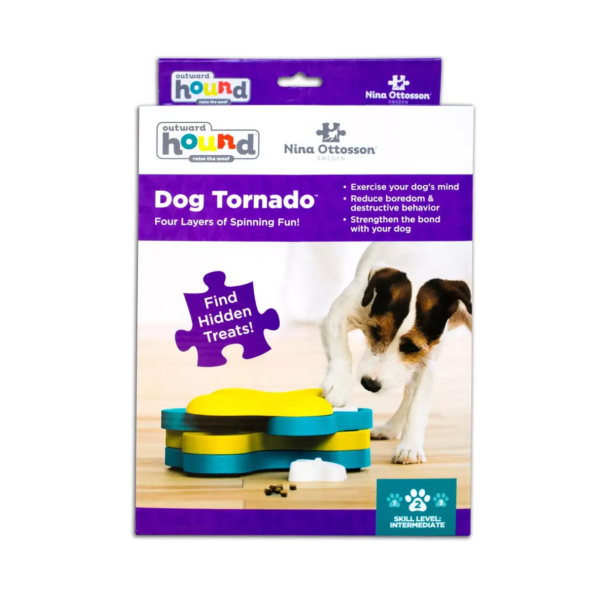Outward Hound Tornado — интерактивная игрушка-головоломка Photo 4