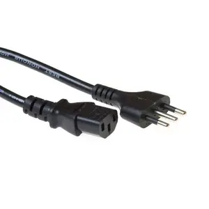 Power cord ACT Powercord Italian plug - C13 black 2.5 m