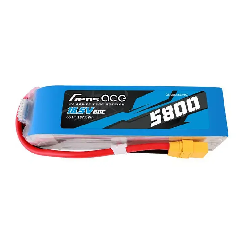 Gens ace GEA58005S60X9 LiPo 5800mAh 60C 18.5V Photo 2
