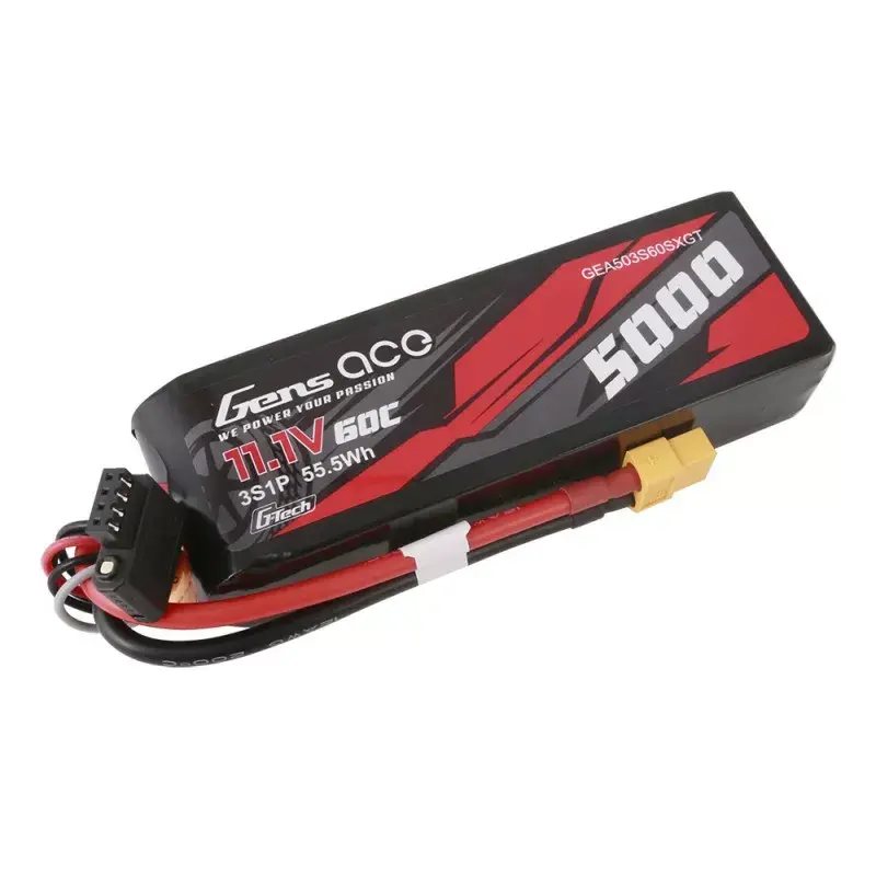 Gens ace G-Tech 3S 11.1V 5000mAh 60C LiPo Photo 3