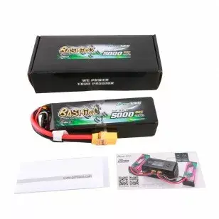 Akumulators Gens ace G-Tech 5000mAh 14.8V 4S1P 60C Photo 5