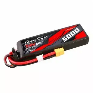 Akumulators Gens ace G-Tech 5000mAh 7.4V 60C 2S1P Photo 4