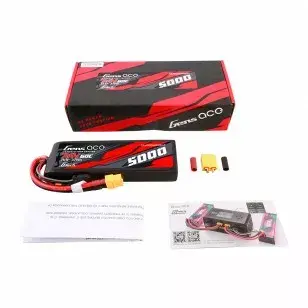Akumulators Gens ace G-Tech 5000mAh 7.4V 60C 2S1P Photo 5