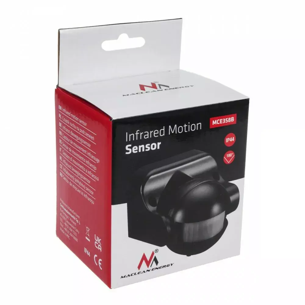 Kustības PIR sensors MACLEAN MCE358 B Photo 9