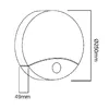 Wall LED lamp MACLEAN MCE357W Photo 8