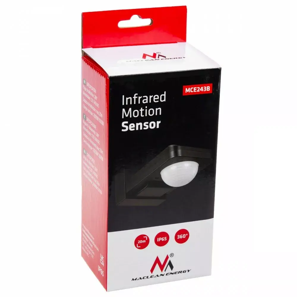 Infrared Motion Sensor MACLEAN MCE243B Photo 3