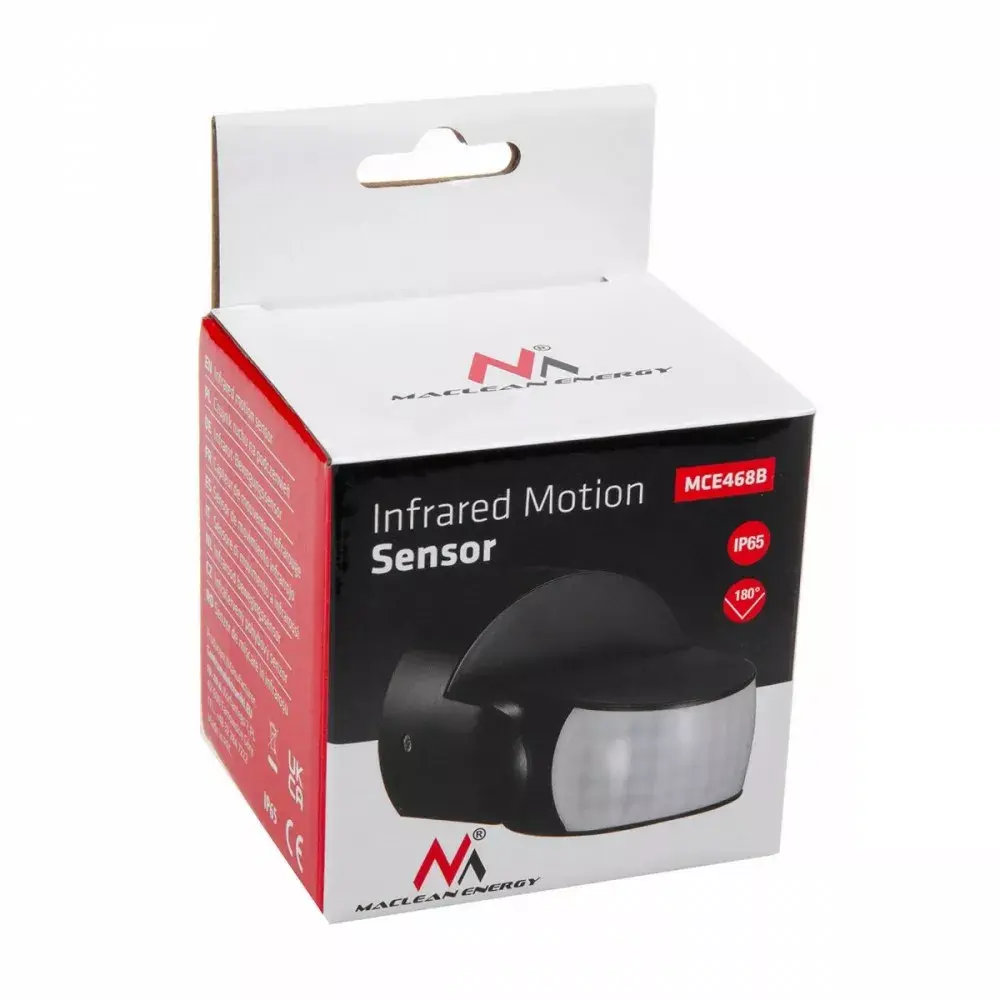 Infrared Motion Sensor MACLEAN MCE468B IP65 Photo 3
