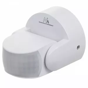 Infrared Motion Sensor MACLEAN MCE468W IP65 — wall/ceiling PIR detector, weatherproof