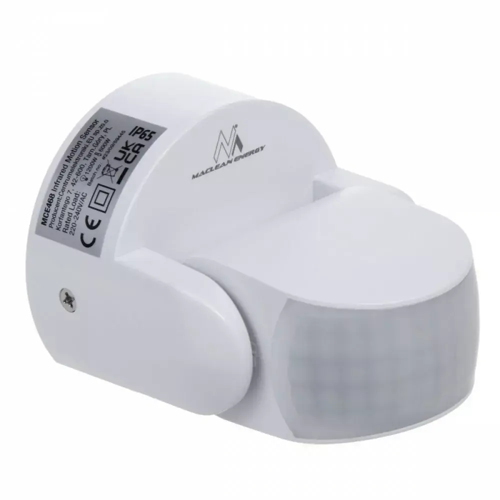 Infrared Motion Sensor MACLEAN MCE468W IP65 Photo 6