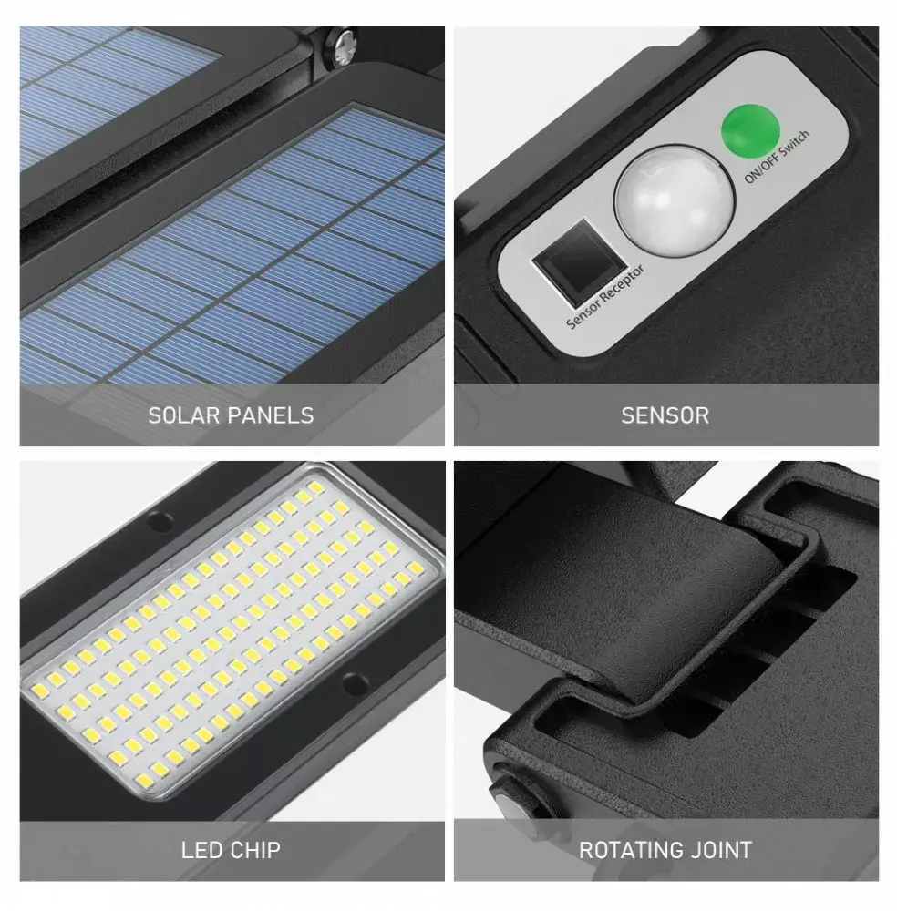 Solar street lamp MACLEAN MCE447 LED 1000 lm Photo 5