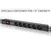 QOLTEC PDU 1U 16A 6xSCHUKO 1.8м Photo 2