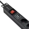 QOLTEC PDU 1U 16A 6xSCHUKO 1.8м Photo 5