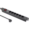 QOLTEC PDU 1U 16A 6xSCHUKO 1.8м Photo 9