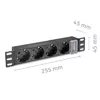 Сетевой фильтр QOLTEC 54603 — 1U, 16A, 4× SCHUKO Photo 7