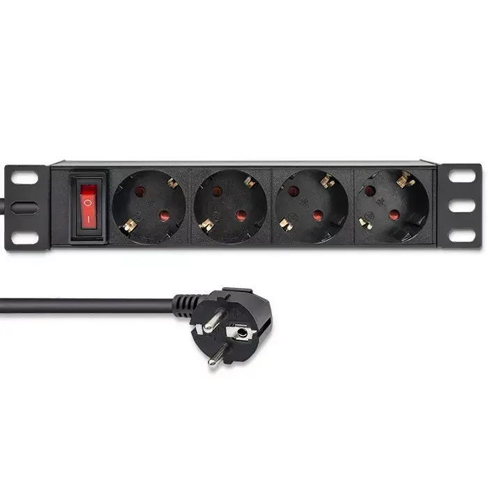 Сетевой фильтр QOLTEC 54603 — 1U, 16A, 4× SCHUKO Photo 8