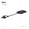 Club 3D CSV-1478 USB-C uz 2× DisplayPort 4K60Hz Photo 5