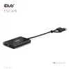 Club 3D CSV-1478 USB-C uz 2× DisplayPort 4K60Hz Photo 6