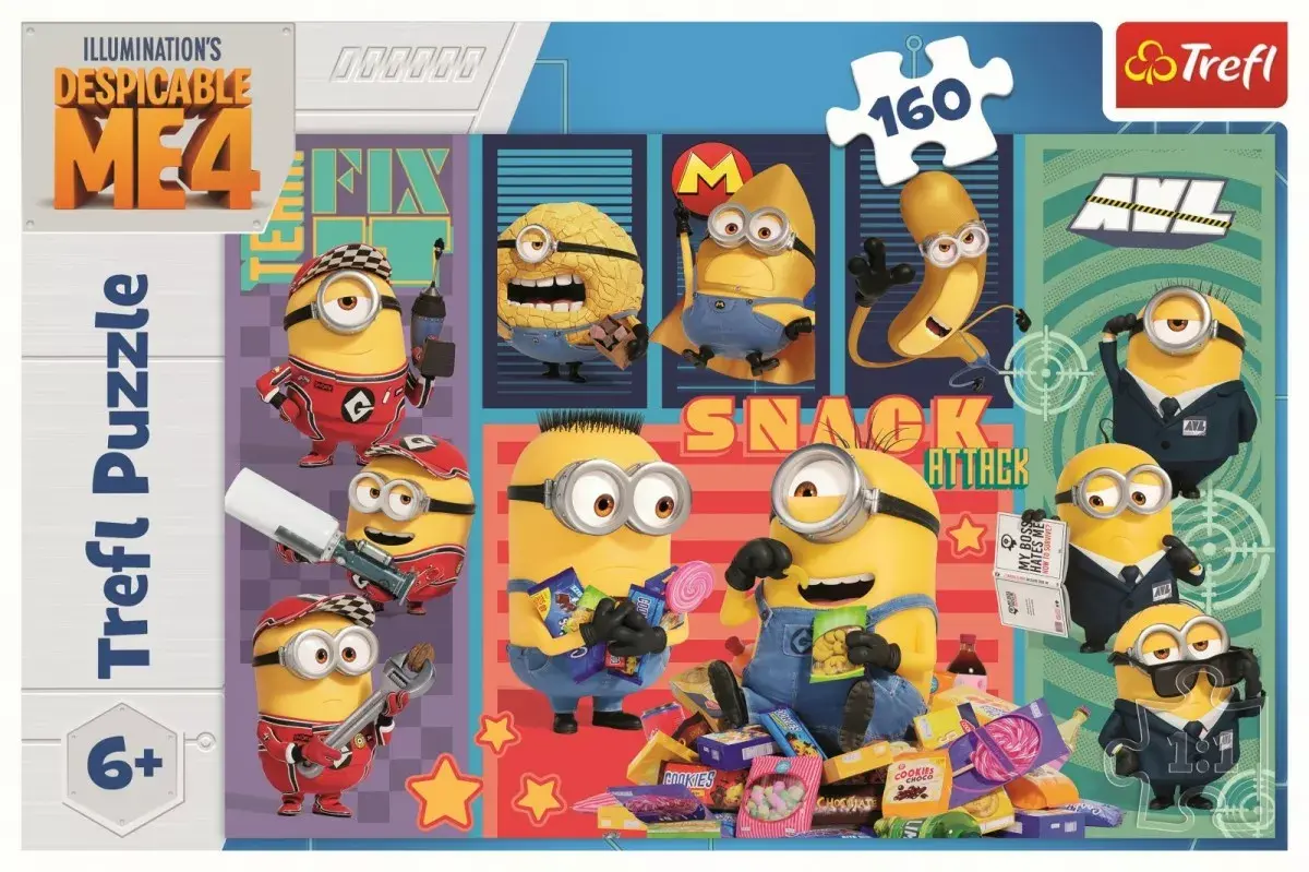 Puzle TREFL Minions Fun 160 daļas Photo 3