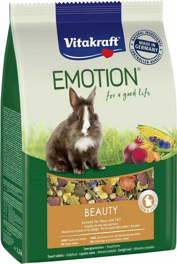 Sausais barība Vitakraft Emotion Beauty trusīšiem
