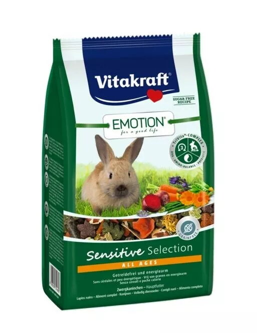 Sausais barības maisījums trusiem Vitakraft Emotion