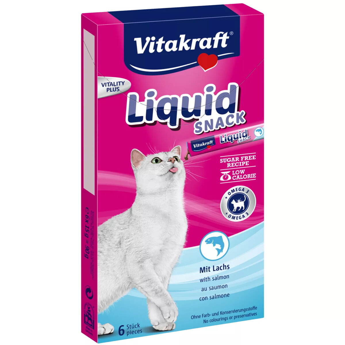 Kaķu kārums Vitakraft Liquid Snack Junior