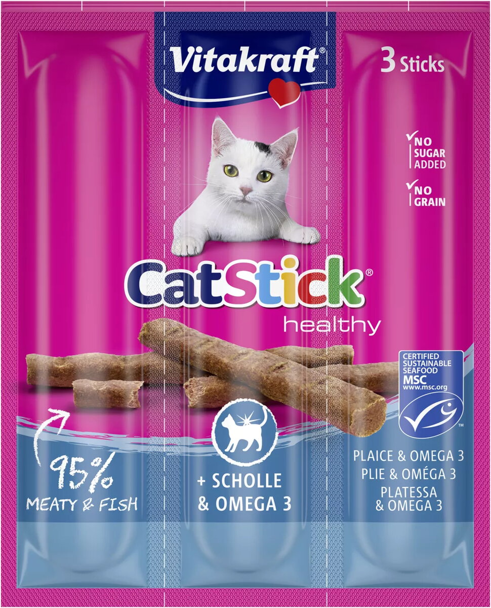 Kaķu gardumi Vitakraft CatStick 31218 Liellopa