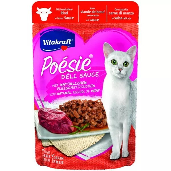 Mitrā kaķu barība Vitakraft Poésie Delice