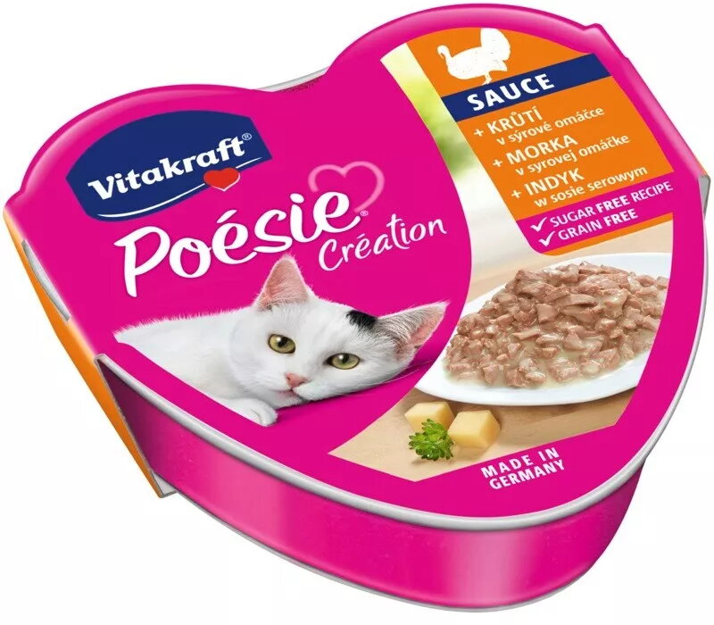Mitrā kaķu barība Vitakraft POESIE CREATION