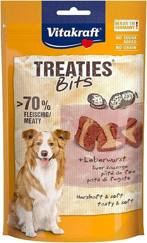 Suņu našķi Vitakraft Treaties Bits ar