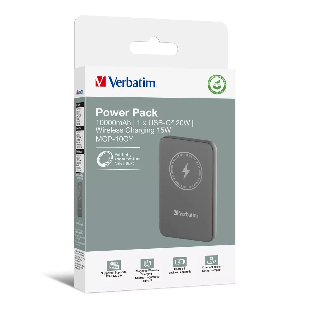 Wireless Power Bank Verbatim Charge 'n' Go 32249 Photo 5