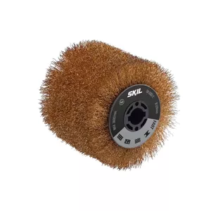 Щетка-ерш, SKIL BRASS WIRE BRUSH SKIL, модель 2610S01693 — латунная щетина для очистки поверхностей и удаления ржавчины