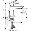 Izlietnes jaucējkrāns hansgrohe Talis E 71713670 Photo 2