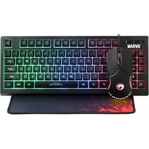 Marvo CM310 EN gaming mouse with mouse pad, Marvo CM310 EN wired optical mouse and included pad