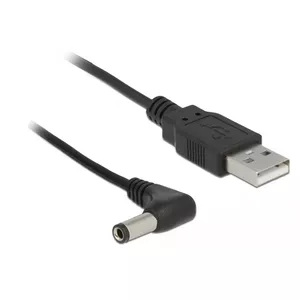 Power cable DeLOCK 85588 USB A 1.5 m Black