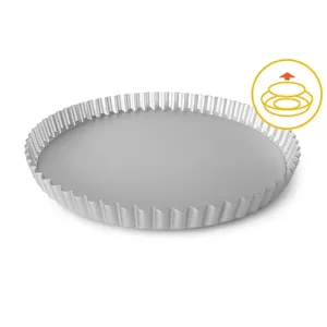 Tart tin Guardini Ø25×2.5 cm with removable bottom, model 14MY6430A
