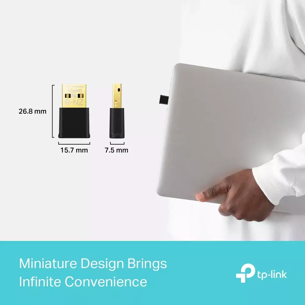 Беспроводной USB‑адаптер TP‑Link Archer AX1800 Nano Photo 4