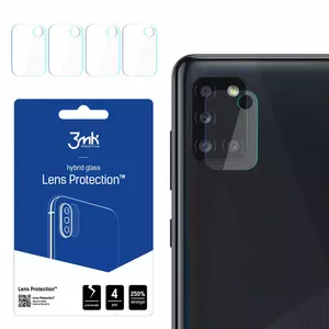 Защитное стекло для камеры 3MK для Samsung Galaxy A31 — 1 шт.