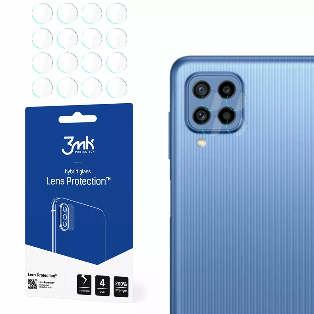 Ekrāna/objektīva aizsargs 3MK priekš Samsung Galaxy