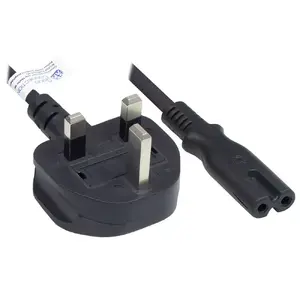 Jaudas kabelis Alcasa P7370-S018 melns 1.8 m