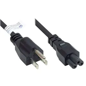 Кабель питания Alcasa P4505-S018 черный 1.8 м NEMA 5-15P C5
