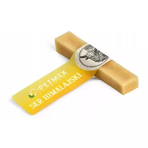 Натуральная жевательная палочка PETMEX Himalayan cheese M 80 г для средних собак 10–25 кг, без злаков, без сахара