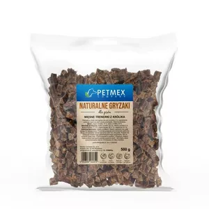 Лакомство для собак PETMEX Rabbit Treats 500 г — однокомпонентное печенье из кролика, без зерна, для взрослых