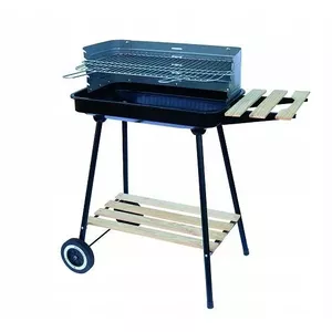 Master Grill taisnstūra gāzes grils MG905 ar sānu plauktu