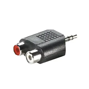 3.5mm Adapter VALUE 3.5mm M to 2x RCA F