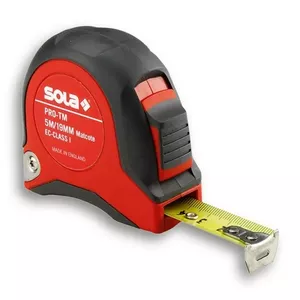 Рулетка SOLA PRO-TM 5 м, ширина ленты 19 мм