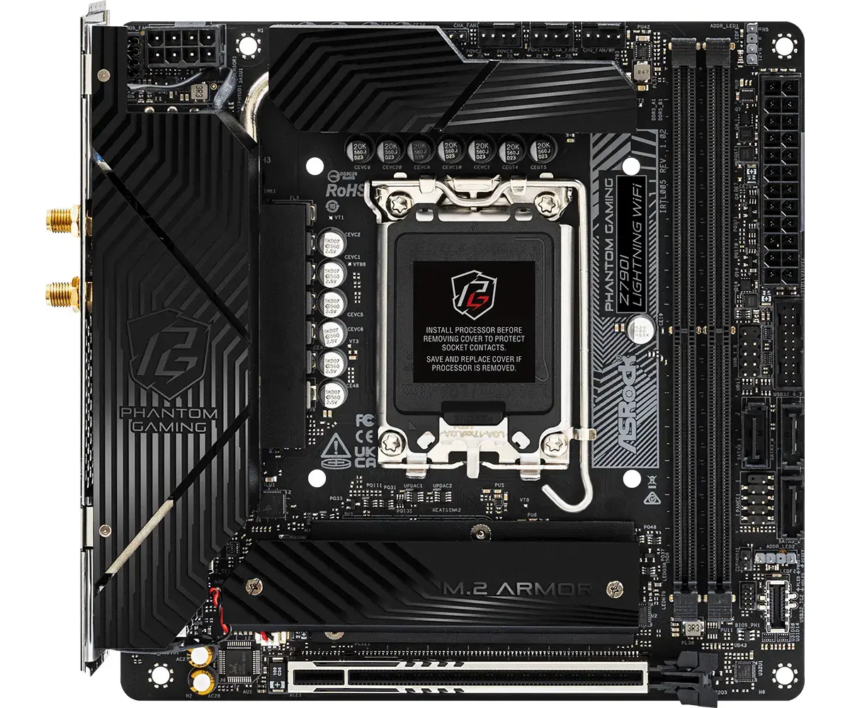 Материнская плата ASRock Z790I Lightning WiFi | Mini ITX Photo 2